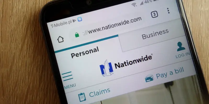 Nationwide Insurance app on mobile