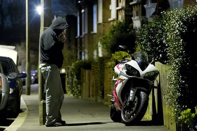 motorcycle theft stats uk