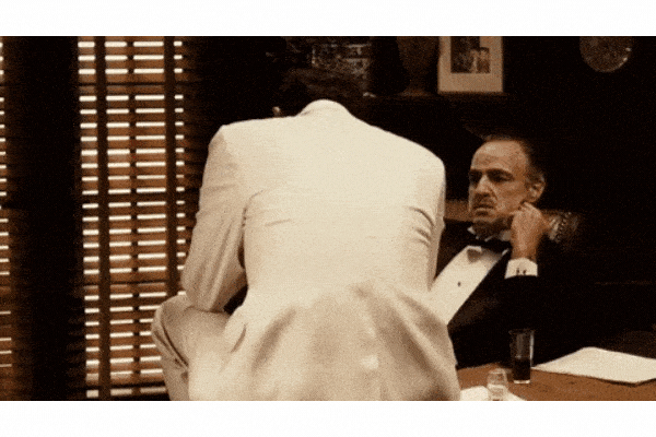 Godfather slap scene