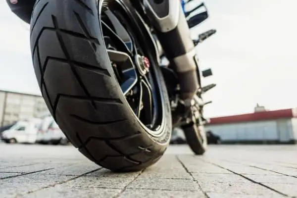 rear motorcycle tire focus