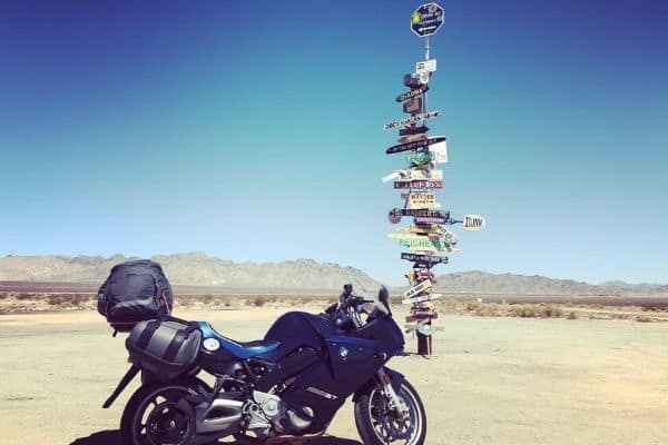 visiting 29 palms as a motorcyclist
