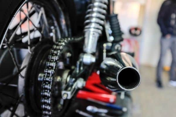 motorcycle exhaust repair