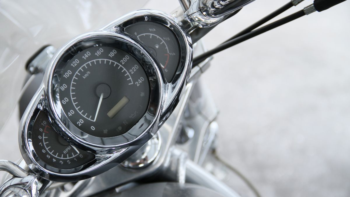 Speedometer Of A Very Fast Bike