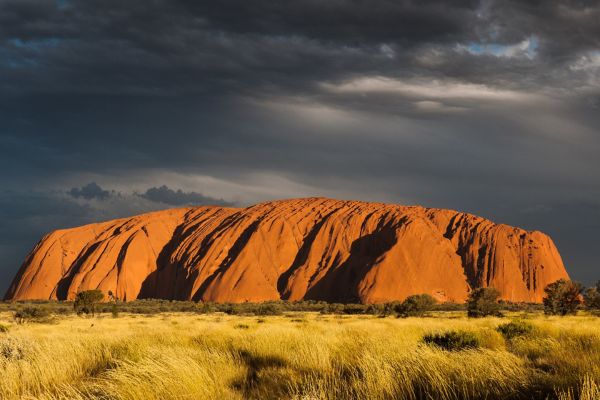 Ayers Rock In Uluru Red Centre Australia