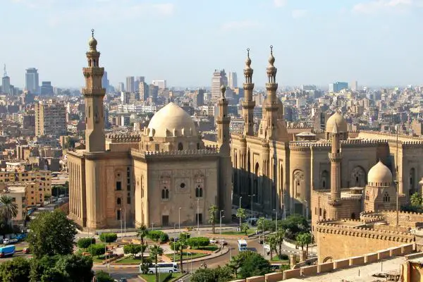 Cityscape Of Cairo Egypt