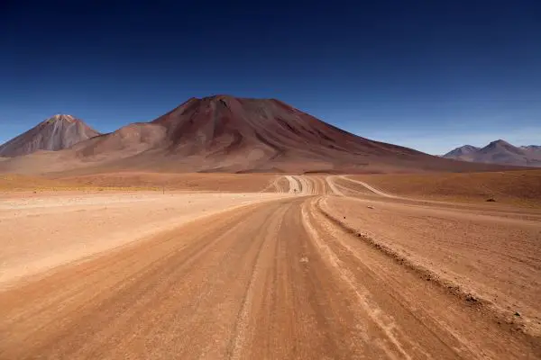 Road Through Uyuni Bolivia